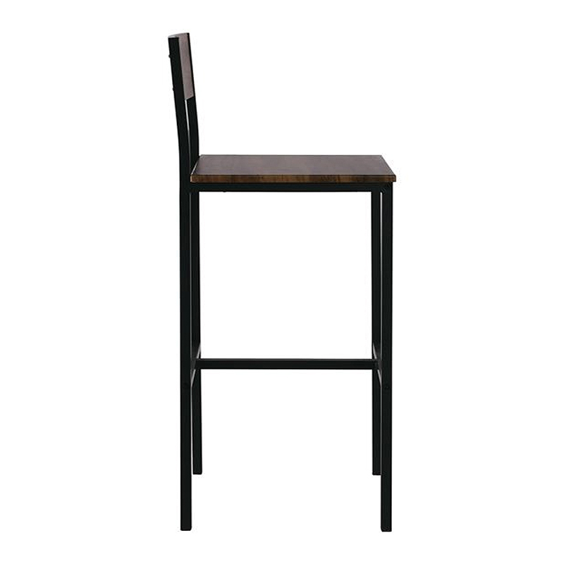 STAB Σκαμπώ BAR Μεταλ.Ανθρακί/Antique Brown(ύψος καθ.67cm)