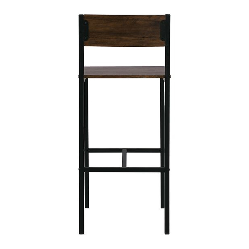 STAB Σκαμπώ BAR Μεταλ.Ανθρακί/Antique Brown(ύψος καθ.67cm)