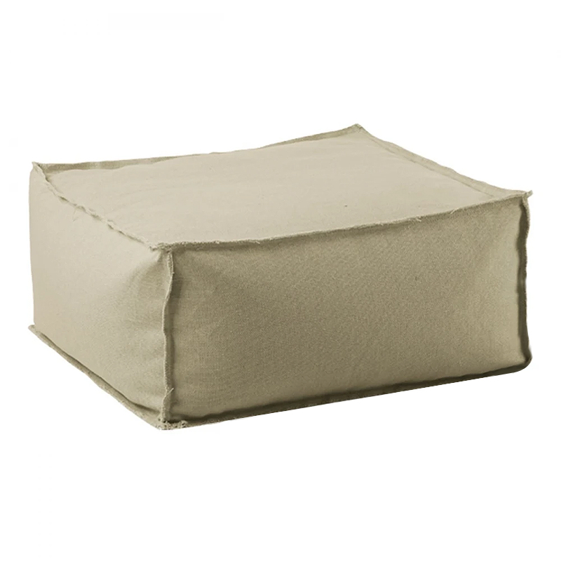 DEPO Stool Bean Bag Sand (Taupe) 100% waterproof (removable cover)