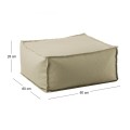 DEPO Stool Bean Bag Sand (Taupe) 100% waterproof (removable cover)