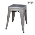 RELIX Low Stool Steel Metal