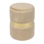 TOMMY Stool Gold/Fabric Beige Velure
