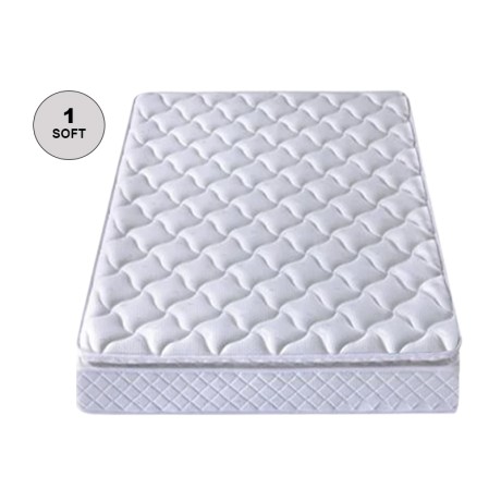 Στρώμα bonnell spring μονής όψης με ανώστρωμα foam Roll Pack (1)140x200x24εκ.