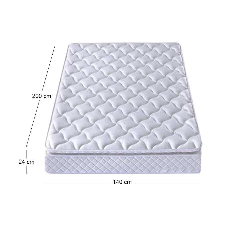 ΣΤΡΩΜΑ 140x200/24cm Bonnell Spring+Ανώστρωμα (Roll Pack)