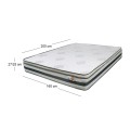 Στρωμα 160X200X(27/25)Cm Pocket Spring+Cool Gel Memory Foam Μονής Όψης