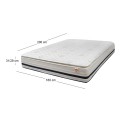 Στρωμα 160X200X(31/29)Cm Pocket Spring+Ανώστρωμα Foam Μονής Όψης