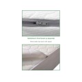 MATTRESS Top Foam Removable/Pocket Spring 140x190/21cm (2-side)