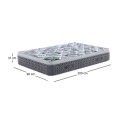 ΣΤΡΩΜΑ Pocket Spring + Ανώστρωμα Μονής Όψης Roll Pack (5) 90x200x31cm