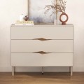 Συρταριέρα Marquise Megapap χρώμα sandstone 98x40x78,5εκ.
