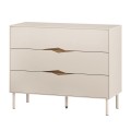 Συρταριέρα Marquise Megapap χρώμα sandstone 98x40x78,5εκ.