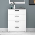Velika Megapap melamine dresser in white color 73x44x96cm.