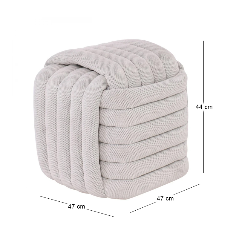TAB Stool Fabric Sandy Grey