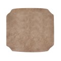 Seat (for Bar Stool 42), Suede Beige Fabric