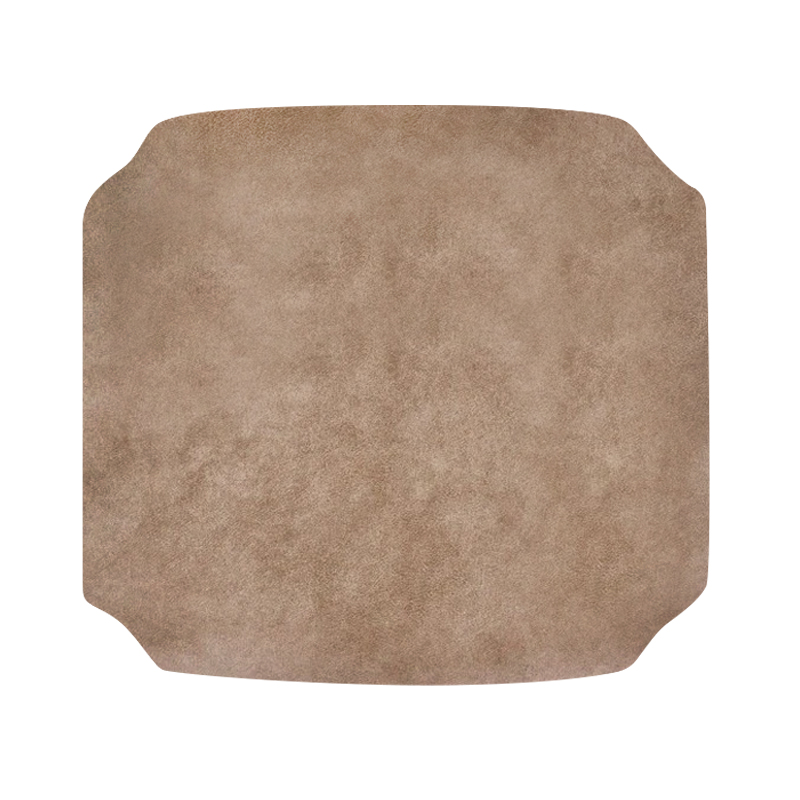 Seat (for Bar Stool 42), Suede Beige Fabric