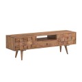 TEKA-W TV Board 140x35x45 Acacia Natural Finish
