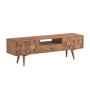 TEKA-W TV Board 140x35x45 Acacia Natural Finish