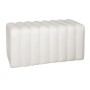 TOGO Stool Teddy Cream Fabric 80x40x41cm