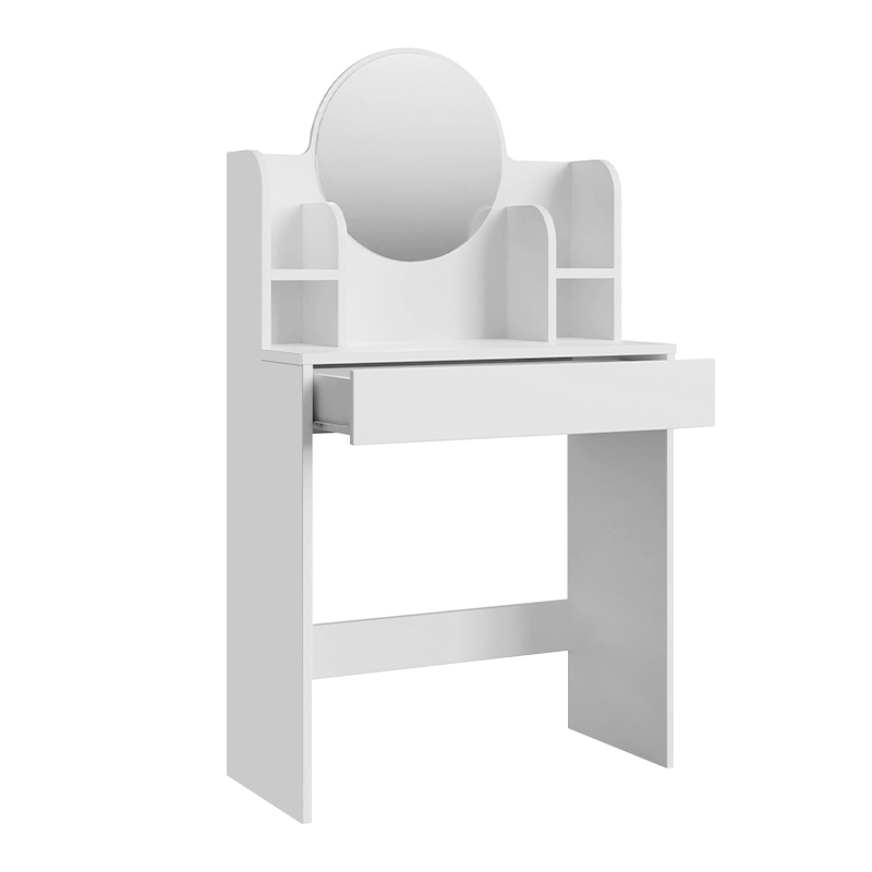 Idis Megapap melamine dressing table in white color 74.8x34.8x135cm.