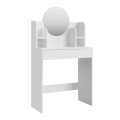 Idis Megapap melamine dressing table in white color 74.8x34.8x135cm.