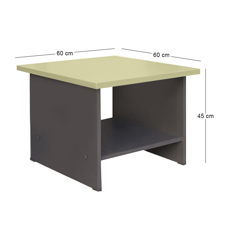 TABLE Visitor 60x60x45,DG/Beech