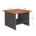 TABLE , Visitor 60x60x45,DG/Cherry
