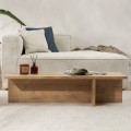Harbor Megapap melamine coffee table in sapphire oak color 120x45x30cm.