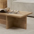 Harbor Megapap melamine coffee table in sapphire oak color 120x45x30cm.