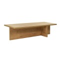 Harbor Megapap melamine coffee table in sapphire oak color 120x45x30cm.