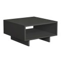 Hola Megapap melamine coffee table in anthracite color 60x60x32cm.