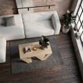 Pipra Megapap melamine coffee table in sapphire oak color 110x60x40cm.