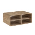 Rovel Megapap melamine coffee table in sepet oak color 80.3x50x32.5cm.