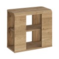 Τραπεζάκι βοηθητικό Colia Megapap χρώμα sepet oak 58x25x50εκ.