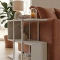 Homia Megapap melamine side table in sandstone color 56x25x56.5cm.