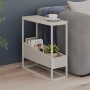 Lido Megapap melamine side table in sandstone color 60x22x62cm.