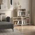 Silvanus Megapap melamine side table in travertine color 51x17,5x49cm.