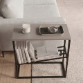 Tenol Megapap melamine side table in light mocha color 55x25x62cm.