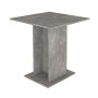 Allos Megapap melamine dinner table in concrete grey color 75x75x77cm.