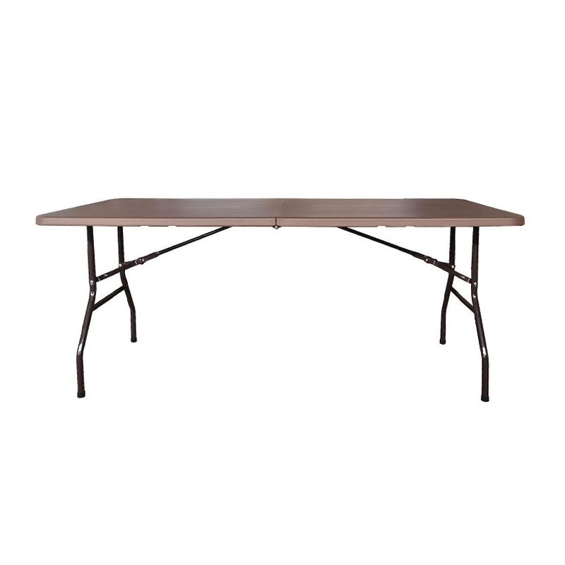 BLOW Catering Folding-In-Half Table 180x74cm Grain Walnut