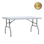 Capri Megapap folding catering - conference table - one-piece surface, ice white color, 152x76x74cm.