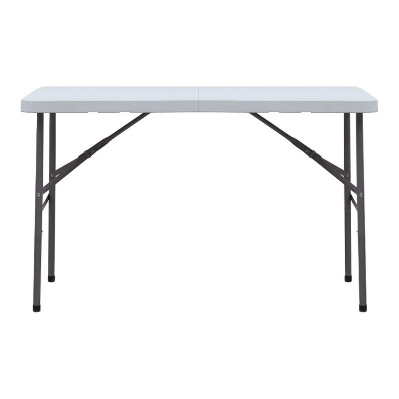 Capri Megapap folding catering - conference table - suitcase color ice white 120x60x74cm.