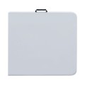 Capri Megapap folding catering - conference table - suitcase color ice white 120x60x74cm.