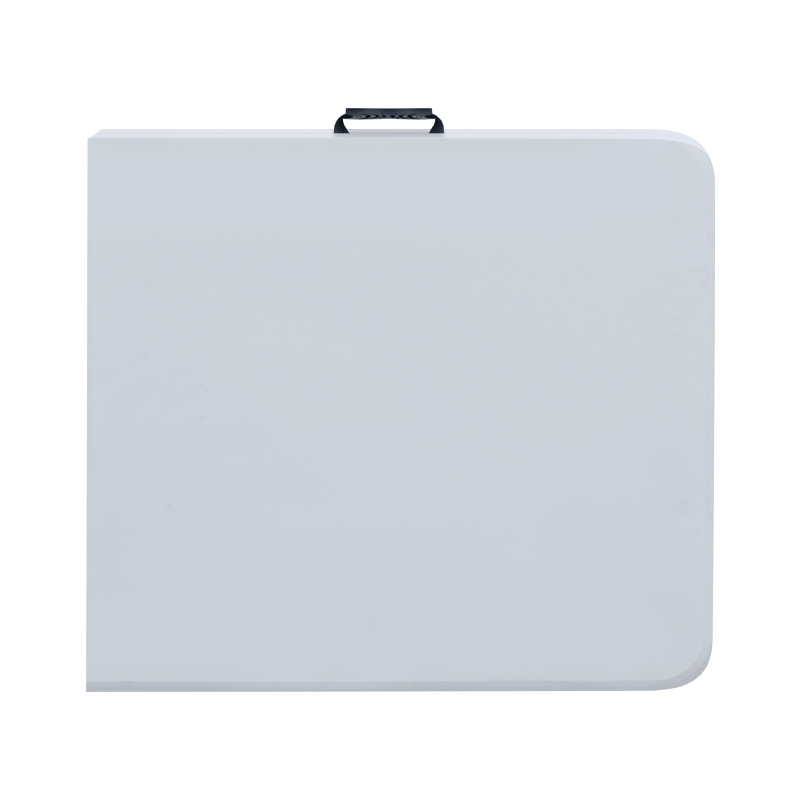 Capri Megapap folding catering - conference table - suitcase color ice white 152x70x74cm.