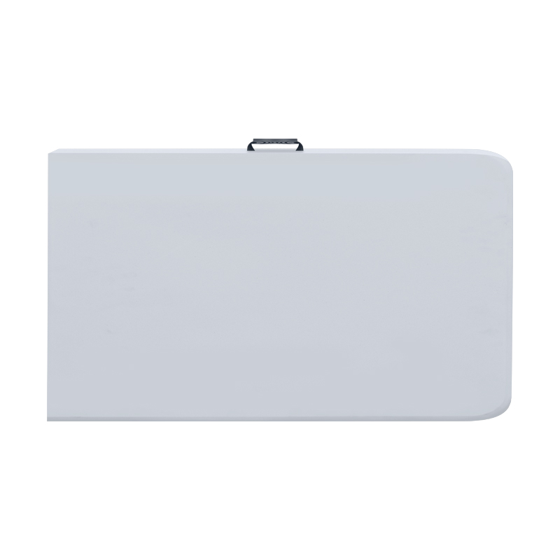 Capri Megapap folding catering - conference table - suitcase color ice white 240x76x74cm.