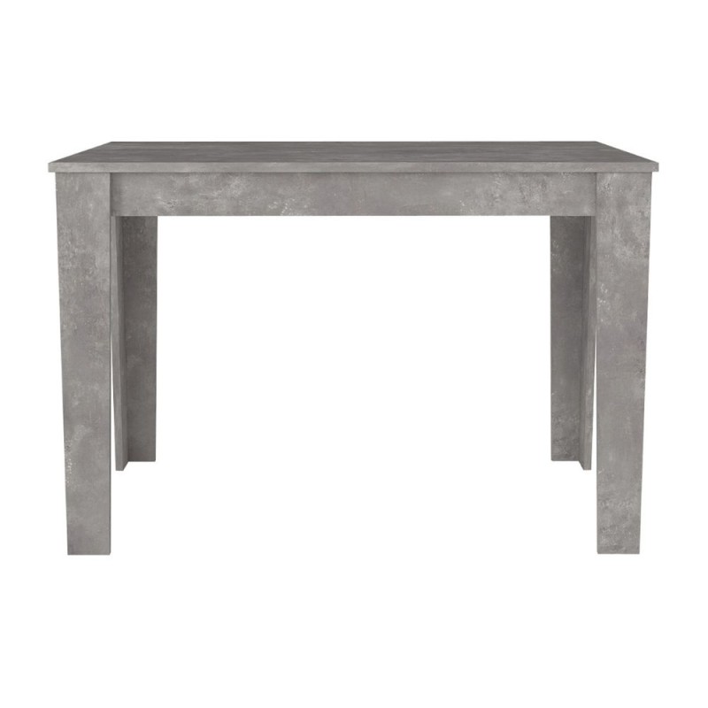 Darlen Megapap melamine dinner table in concrete grey color 110x72x74cm.