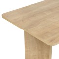 Τραπέζι Linza Megapap χρώμα honey oak 180x90x75εκ.