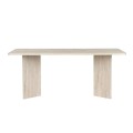 Τραπέζι Linza Megapap χρώμα travertine 180x90x75εκ.