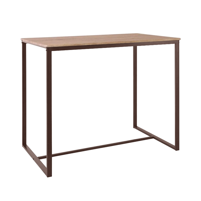 HENRY BAR Table 100x60cm Metal D.Brown/Sonoma