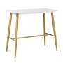 LAVIDA Bar Table 120x60 Metal Natural, White
