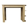 Vigne Megapap melamine bar table in sepet oak color 150x51.6x101.8cm.