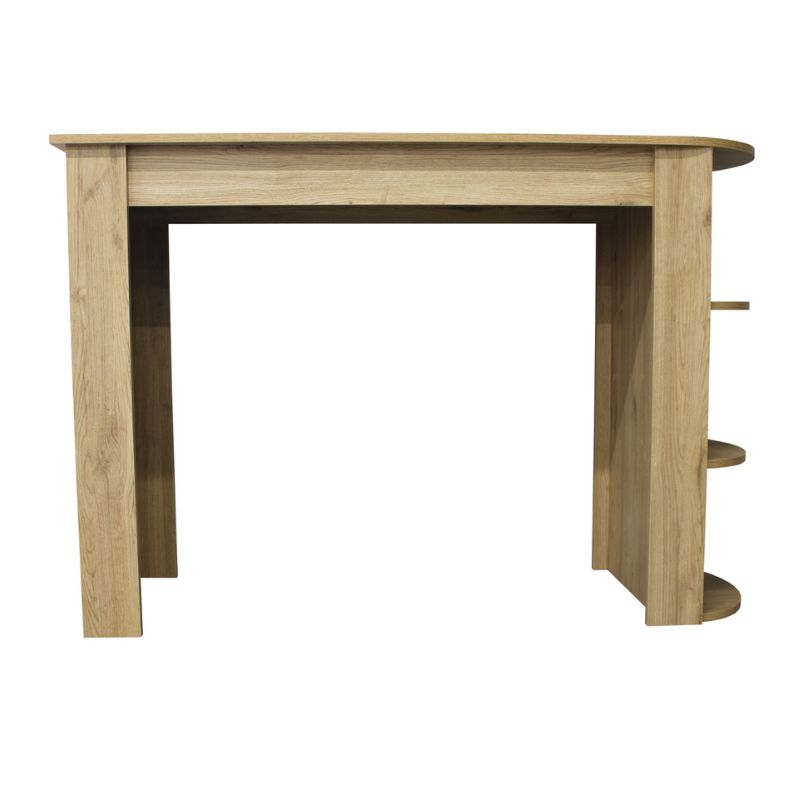 Vigne Megapap melamine bar table in sepet oak color 150x51.6x101.8cm.